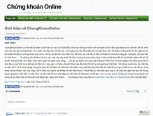 Tablet Screenshot of chungkhoanonline.com.vn